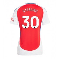 Camisa de time de futebol Arsenal Raheem Sterling #30 Replicas 1º Equipamento Feminina 2024-25 Manga Curta